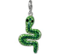 SilberDream vert Charm serpent zirconium 925 argent pendentif GSC310G