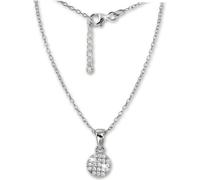 SilberDream Zirkonia Collier 45cm 925 Bijoux en argent Circle argent GSK403W