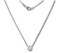 SilberDream Zirkonia Collier 46cm 925 argent pierre bijoux argent GSK20046W
