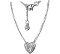 SilberDream Zirkonia Collier 925 argent 44cm coeur bijoux argent D2GSK401W