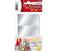 Silberetiketten 34 x 67 mm 3Bl 1Pack