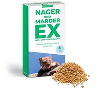 Silberkraft Granulés répulsif contre les martres et les rongeurs - 200 g - Répulsif pour éloigner les martres et les rongeurs - Effet barrière grâce aux parfums - Utilisation dans le jardin, le