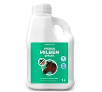 Silberkraft Spray anti-acariens pour chevaux - 2 l - Protection fiable contre les acariens pour chevaux - Répulsif antiparasitaire utile et efficace