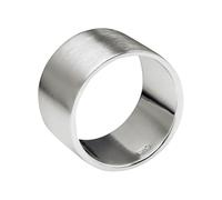 SILBERMOOS XL Bague en grande taille Dame et Homme Hommes Bague bandeau anneau Bague de couple alliance classique Argent Sterling 925 Taille 64, 66, 68, 70, 72, 74, Taille:68 (21.6)