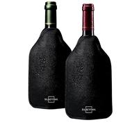 SILBERTHAL Manchons Refroidisseurs De Bouteille Set de 2-2X Rafraîchisseurs De Bouteille Vin/Eau/Champagne adjustable