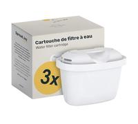 SILBERTHAL Set de 3 Cartouches Filtrantes Compatible BRITA | Filtration de l'eau, compatible SILBERTHAL