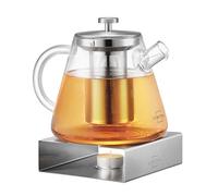 SILBERTHAL Théière avec Réchaud en Verre 1,5 Litre