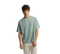 SILBON T-Shirt Special Fit Classic Society, Vert - Gris, L/3XL