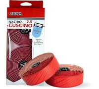 SILCA Cuscino guidoline vélo de route | Ruban adhésif super collant extra épais | 2,5 mm et 3,75 mm d'épaisseur | kit avec couvercle de pince papillon extra fin et bouchons d'extrémité