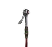 SILCA Mandrin à levier de verrouillage latéral 'Hiro' |Mandrin Presta |Fixation universelle du mandrin Schrader | Construction entièrement métallique | Durable et durable |Fabriqué en acier au carbone