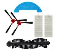 Sileduove 1 brosse à rouleau, 1 serpillère, 2 filtres, 2 brosses latérales pour aspirateur robot SmartAI Accessoires pour G50/30V Max/C50