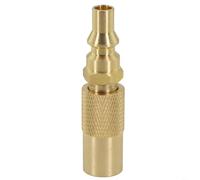 Sileduove 1 raccord rapide en laiton de 6,35 mm pour cuisinière Coleman, adaptateur de gaz haute pression pour camping-car, camping, cuisine en plein air