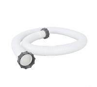 Sileduove 1 tuyau de rechange pour piscine Intex 29060E, 150 cm x 3,8 cm de diamètre avec écrous pour filtre à eau salée de 1500 GPH