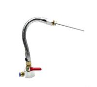 Sileduove Aiguille à air en acier inoxydable, buse à jet d'eau, pointe de pulvérisation de refroidissement pour machines de nettoyage haute pression, construction compacte, convient pour pompes