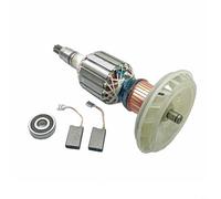 Sileduove Ancrage de rotor d'armature de rechange pour Bosch pour outils électriques GSH11E GBH10DE 11223EVS Pièce de rechange 1614011072 avec roulements et balais de carbone 220-240 V