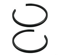 Sileduove Anneau de support d'essieu avant en C pour Dodge pour RAM 1500 2012-2017, remplacement OE 68146592AA, clip en C en plastique haute fiabilité, installation facile, performance stable, noir
