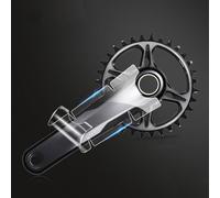 Sileduove Autocollants de protection de manivelle de vélo pour VTT, film TPH pour manivelles en carbone et alliage, compatible avec SRAM XX1/XTR/Shimano pour XT, Race Face, E*Thirteen et 3T Series (B)
