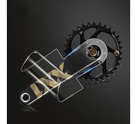 Sileduove Autocollants de protection de manivelle de vélo pour VTT, film TPH pour manivelles en carbone et alliage, compatible avec SRAM XX1/XTR/Shimano pour XT, Race Face, E*Thirteen et 3T Series (C)
