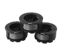 Sileduove Bosch UniversalGrassCut F016800570 Lot de 3 bobines de fil en nylon pour tondeuse Bosch UniversalGrassCut F016800570 - 6,1 m x 1,65 mm
