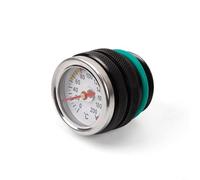 Sileduove Bouchon de remplissage d'huile, jauge de température d'huile, couvercle de moteur de moto pour Kawasaki W650 W400 W800 1987-1998, filetage M30 x 15, construction en alliage d'aluminium