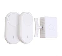 Sileduove Bouton poussoir RF pour contrôle intelligent de l'éclairage ou des appareils électroménagers, appareil sans fil ABS avec portée de 10 à 28 m et autonomie de la batterie de 100 jours (2