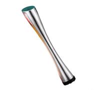 Sileduove Broyeur à glace en acier inoxydable 304, conçu pour écraser efficacement la glace, les citrons et le thé au lait, convient pour la cuisine et le bar (B)
