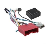 Sileduove Câble d'alimentation pour autoradio, boîtier Canbus, adaptateur de faisceau, kit de câblage stéréo de voiture, installation rapide, ABS résistant à l'usure, 12 V, pour Mazda 3 2006+, pour