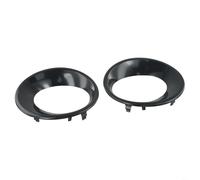 Sileduove Cache de phare antibrouillard apprêté, cadre de lampe, cadre de pare-chocs pour BMW X3 E83 LCI 2007-2010, remplacement direct OE, construction en plastique, côté avant gauche ou droit