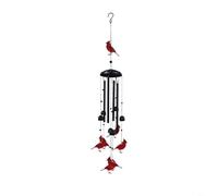 Sileduove Carillon éolien, carillon pour extérieur, décoration de jardin, design à thème frappant avec grands et six petits motifs, mélodies apaisantes en tubes d'aluminium revêtus de laiton,