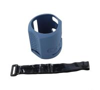 Sileduove Coque étanche en silicone pour haut-parleur Sony SRS-XB13 avec sangle de protection anti-chute et anti-chocs Compatible avec support de vélo (bleu)