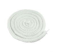 Sileduove Corde de poêle en fibre de verre, joint d'étanchéité de porte coupe-feu, cordon haute température pour poêle à bois, poêles à granulés, cheminées, matériau élastique souple pour étanchéité à