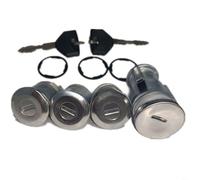 Sileduove Cylindre de serrure pour Jeep Wrangler TJ et interrupteur à clé d'allumage avec 2 clés - Pièce de rechange compatible avec les numéros OEM 703719 5003843AB