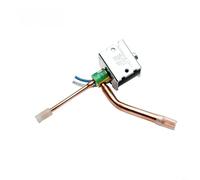 Sileduove Électrovanne à angle droit, vanne électromagnétique de réfrigération, bobine de déshumidificateur pour systèmes CVC, débit bidirectionnel, pression 42 MPa, compatible R22 R407C R410A, laiton