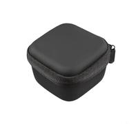 Sileduove Étui de rangement portable en polyuréthane pour Insta360 Link 2/2C/2 Pro : sac de voyage compact avec coque rigide de protection pour accessoires d'appareil photo, noir