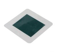 Sileduove Feuille d'affichage magnétique verte - Film d'observation de terrain pour détection de pôles et analyse de circuit magnétique, 25 x 35 / 40 x 45 / 30 x 50 mm (40 x 45 mm)