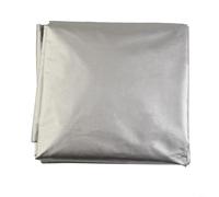 Sileduove Ibc Housse de protection pour réservoir d'eau 210D imperméable et isolante pour réservoir d'eau de 1000 L résistante aux intempéries avec rabats d'accès 120 x 100 x 116 cm Gris