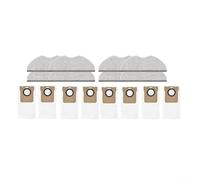 Sileduove Kit d'accessoires de rechange pour aspirateur robot Xiaomi H40 OV51, avec filtres HEPA, sacs à poussière et chiffons, pour le nettoyage à domicile des poils d'animaux (B)
