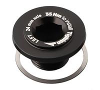 Sileduove Kit de boulons de bras de manivelle auto-extractibles pour vélo de route Rotor Aldhu, vis de pédalier de précision en alliage d'aluminium avec marquages gauche et droite, convient aux