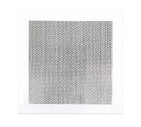 Sileduove Kit de réparation murale, plâtre, patch en métal, patch de réparation robuste pour cloison sèche pour une fixation sans couture de grands trous dans les murs (25 x 25 cm)