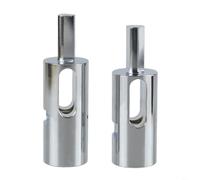 Sileduove Kit d'outils de fixation pour clôture torsadée de 1,9 cm pour perceuses électriques, torseurs et enrouleurs en fil d'acier à haute teneur en carbone pour clôtures de calibre 9 et 11