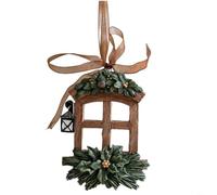 Sileduove Les décorations de Noël en résine à suspendre pour sapin offrent un attrait durable pour les vacances et améliorent l'ambiance saisonnière lors des mariages, anniversaires et événements