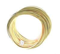 Sileduove Ligne de pêche à la mouche Spey WF3F-5F à une main - Camouflage flottant - Faible élasticité - Noyau tressé - Design arrière lesté - Revêtement en PVC lisse - Boucles soudées pour rivières à