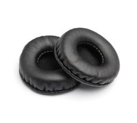 Sileduove Lot de 2 coussinets de rechange pour casque KOSS Porta Pro PP, KSC75, KSC35, PX100 II, en cuir mousse souple avec basses améliorées, noir