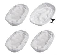 Sileduove Lot de 4 tampons en microfibre compatibles avec Morphy Richards 720021 720502 lavables en machine