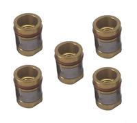Sileduove Lot de 5 adaptateurs de diffuseur de gaz de soudage MIG 169729 compatibles avec les soudeurs Millermatic et Hobart série H pour un débit de gaz stable
