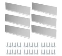 Sileduove Lot de 6 plaques de déflexion de pluie pour toit de protection - Conçu pour rediriger l'eau et réduire les dommages potentiels causés par de fortes pluies