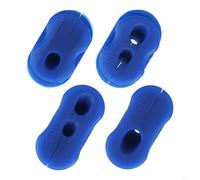 Sileduove Manchon de câble en caoutchouc de silicone pour Xiaomi pour scooter électrique MI 1S Essential pour M365 Pro, protection flexible contre l'usure et les éléments, gris, rouge, bleu