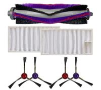 Sileduove Pièces de rechange pour aspirateur robot, kit de rechange pour aspirateur robot Midea M9, pour Eureka E20 Plus, VCR S10 Plus, Aurum PRO 6241 (A)