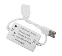 Sileduove Pour Tuya pour ZIGBEE Contrôleur USB Smart Switch Prend en charge la commande vocale autobloquante Mode d'emboîtement Partage familial Timing Automation Sans Fil DIY Smart Home Module
