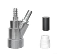 Sileduove Sableuse en acier inoxydable de 35 mm avec buse en carbure de bore de 8 mm optimisée pour les applications industrielles de sablage et de polissage